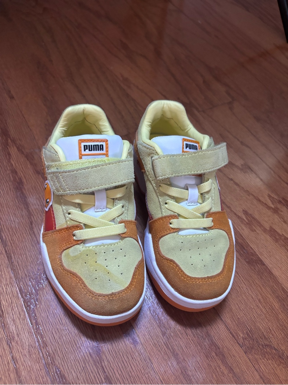 PUMA Pokemon Slipstream Charmander Boys' Sneakers size 13C - Picture 2 of 7